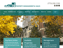 Tablet Screenshot of mtdpropertymanagement.com